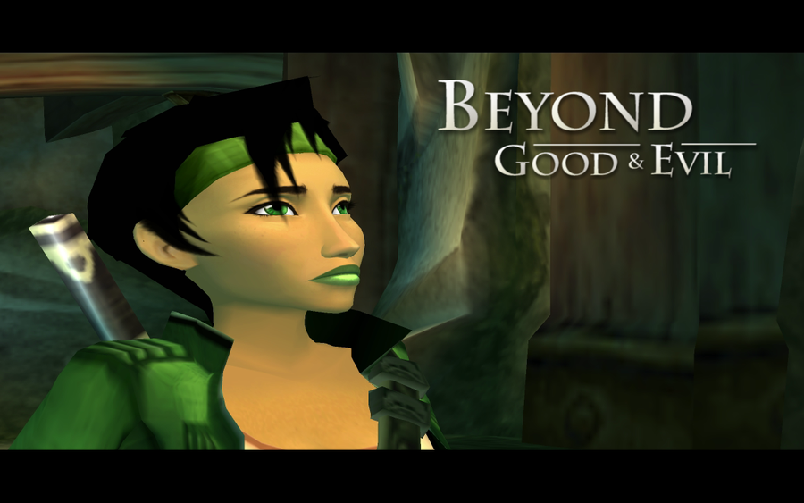 beyond good and evil wallpaper,cg artwork,movie,adventure game,black hair,organism