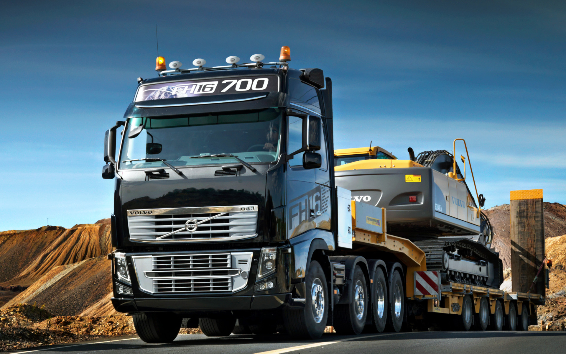 fond d'écran de camion volvo,véhicule terrestre,véhicule,un camion,véhicule commercial,transport de marchandises