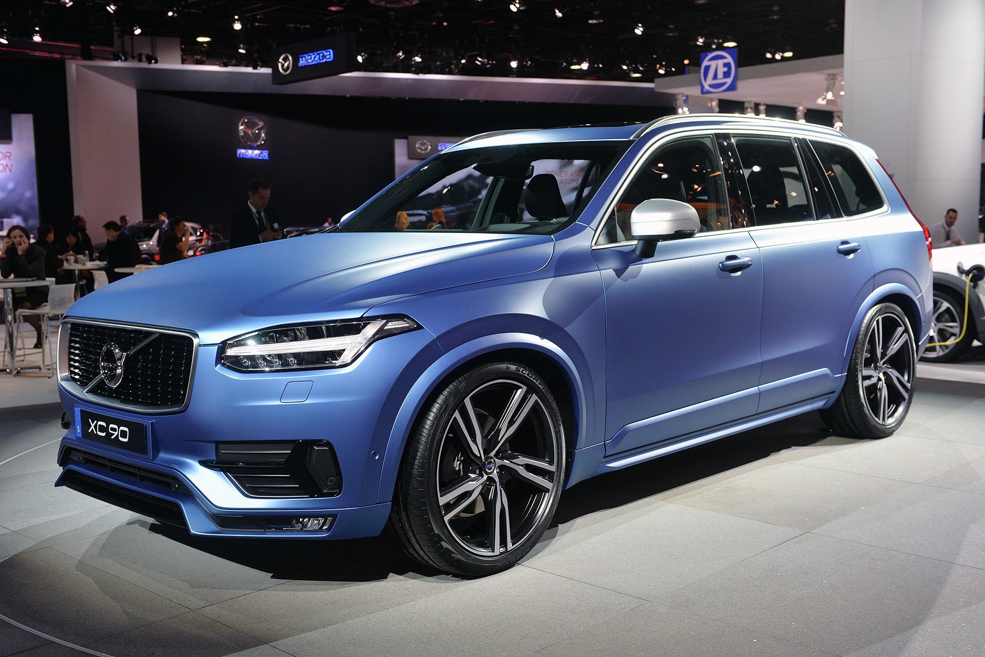 volvo xc90 wallpaper,land vehicle,vehicle,car,auto show,automotive design