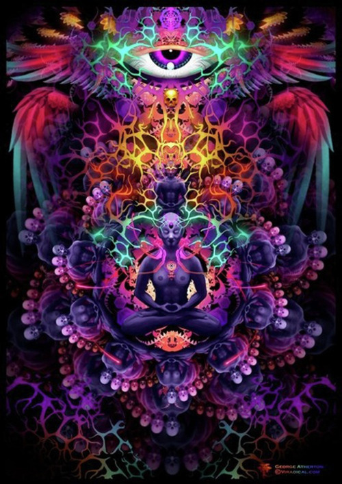 fond d'écran psy,violet,art psychédélique,art fractal,violet,symétrie