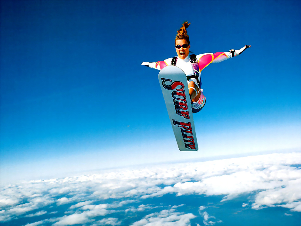 best sports wallpapers,air sports,parachuting,sky,atmosphere,extreme sport
