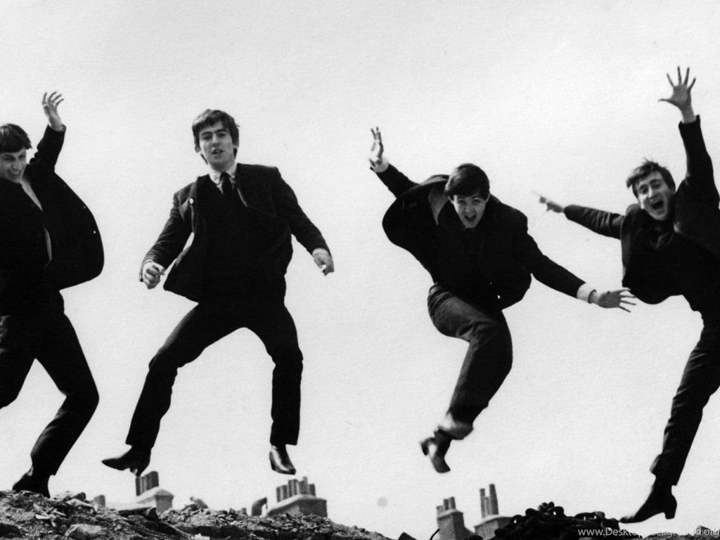 die beatles hd wallpaper,springen,spaß,freundschaft,glücklich,fotografie