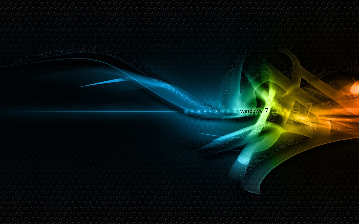 windows 7 black wallpaper,green,light,fractal art,graphic design,graphics