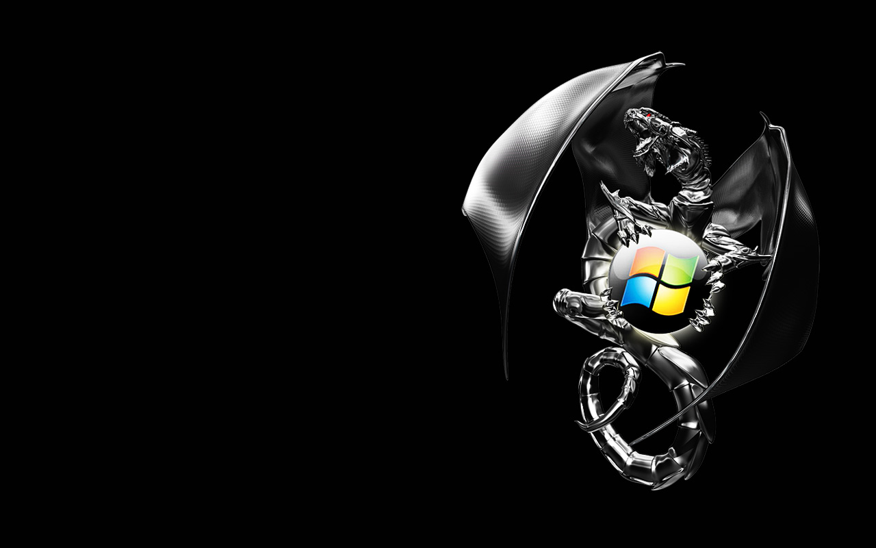 windows 7 schwarze tapete,grafikdesign,illustration,schriftart,grafik,animation