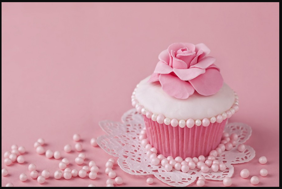 fond d'écran mignon d'anniversaire,décoration de gâteaux,rose,pâte de sucre,crème au beurre,fondant