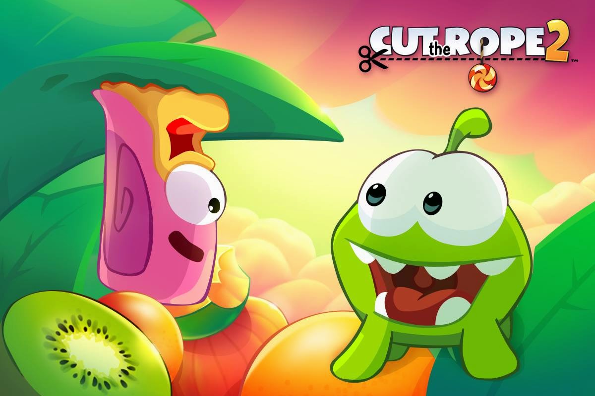 cut the rope wallpaper,cartoon,animated cartoon,animation,plant,adventure game