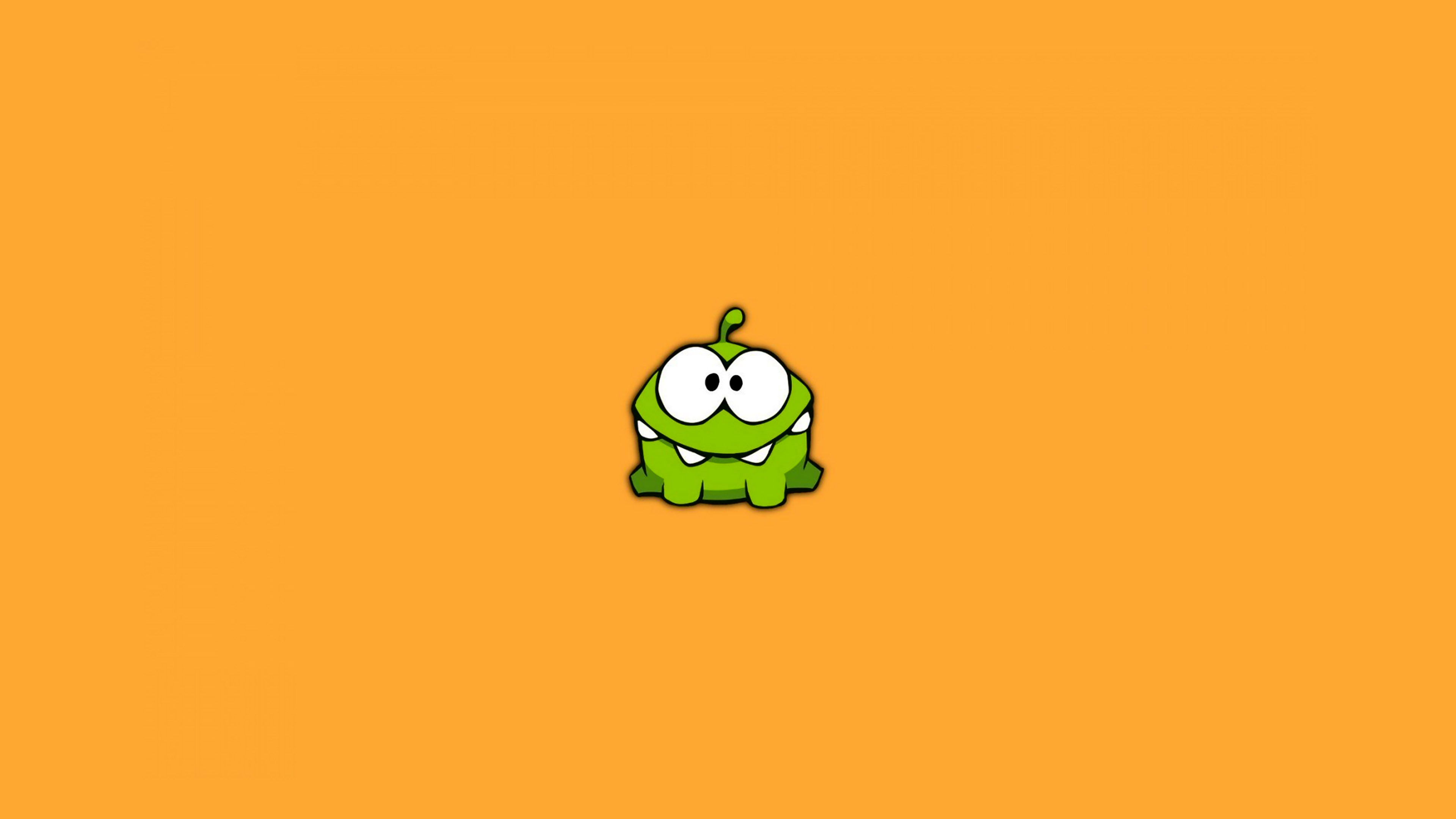 cut the rope wallpaper,green,yellow,cartoon,orange,font