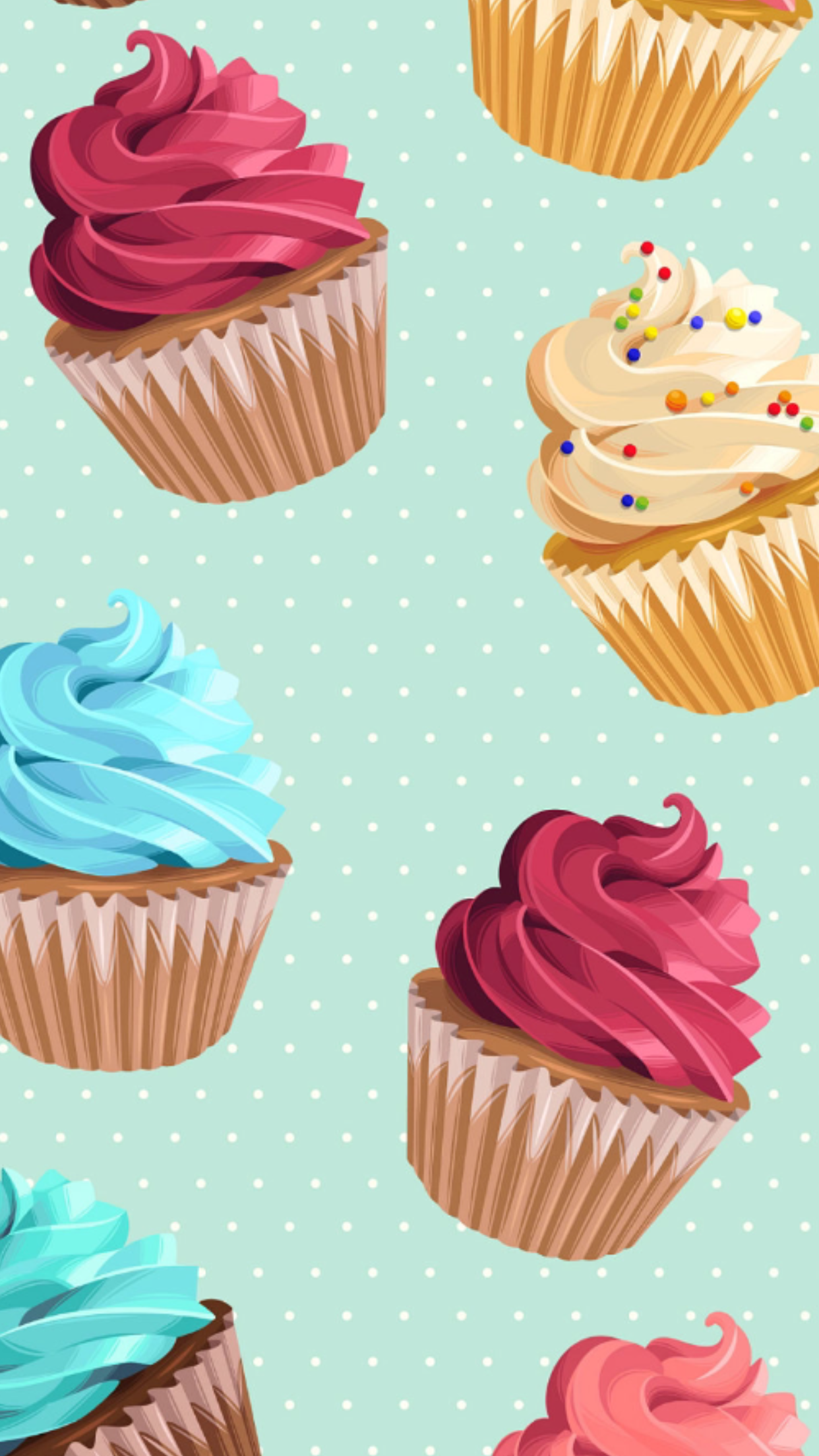 Susse Cupcake Tapete Cupcake Buttercreme Glasur Kuchen Verzieren Backen 404768 Wallpaperuse