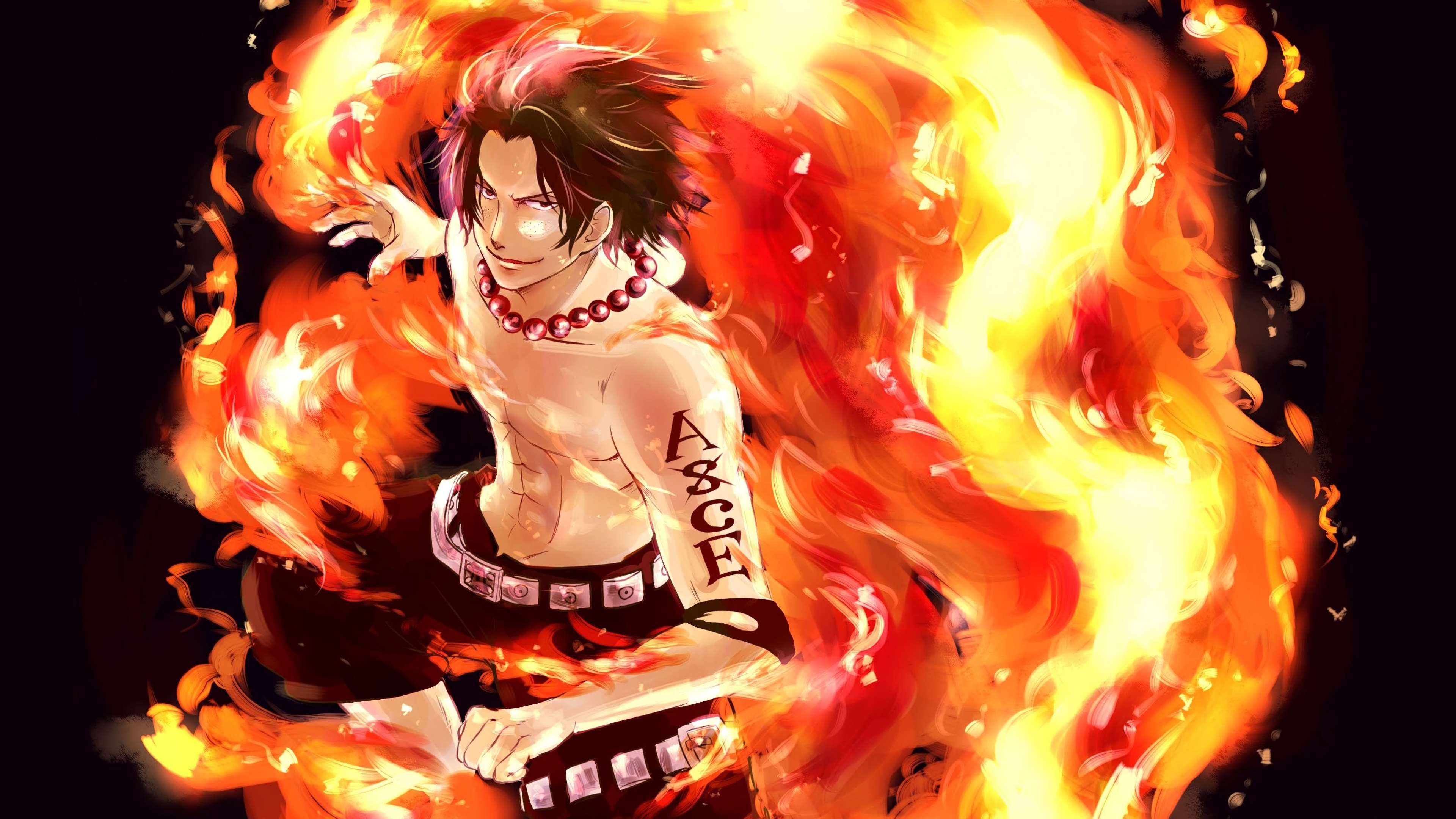 portgas d ace wallpaper hd,anime,flame,orange,cg artwork,heat