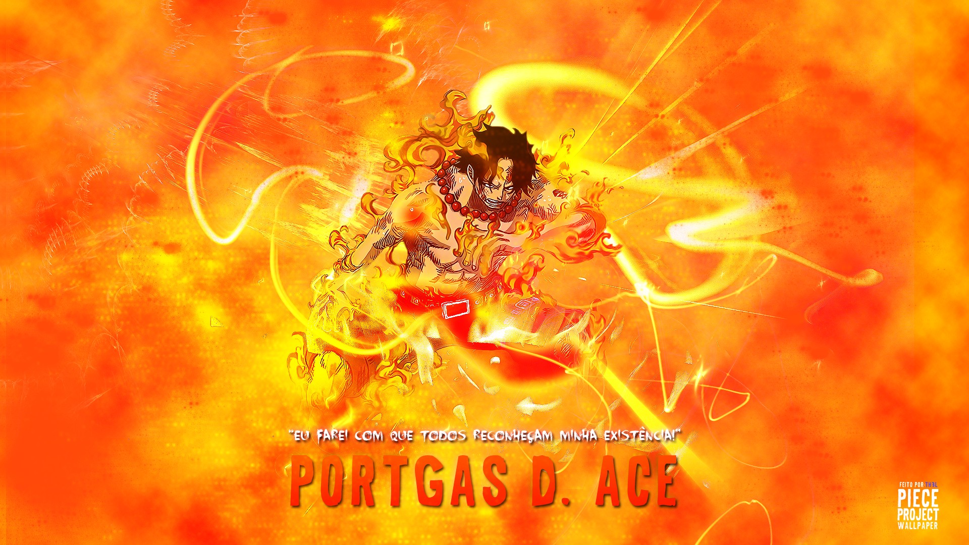 portgas d ace壁紙hd,グラフィックデザイン,cgアートワーク,グラフィックス,フォント,図