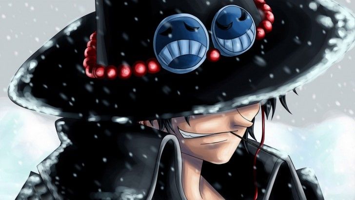 portgas d ace wallpaper hd,black hair,cool,headgear,eyewear,anime