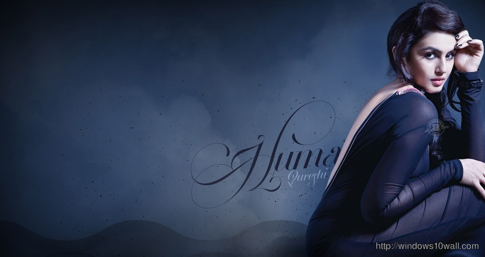 huma name wallpaper,blau,schönheit,himmel,schriftart,blitzlichtfotografie