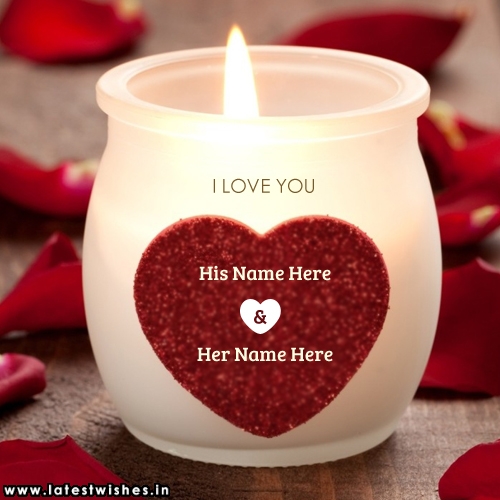 love wallpaper with name editing,heart,candle,red,lighting,love