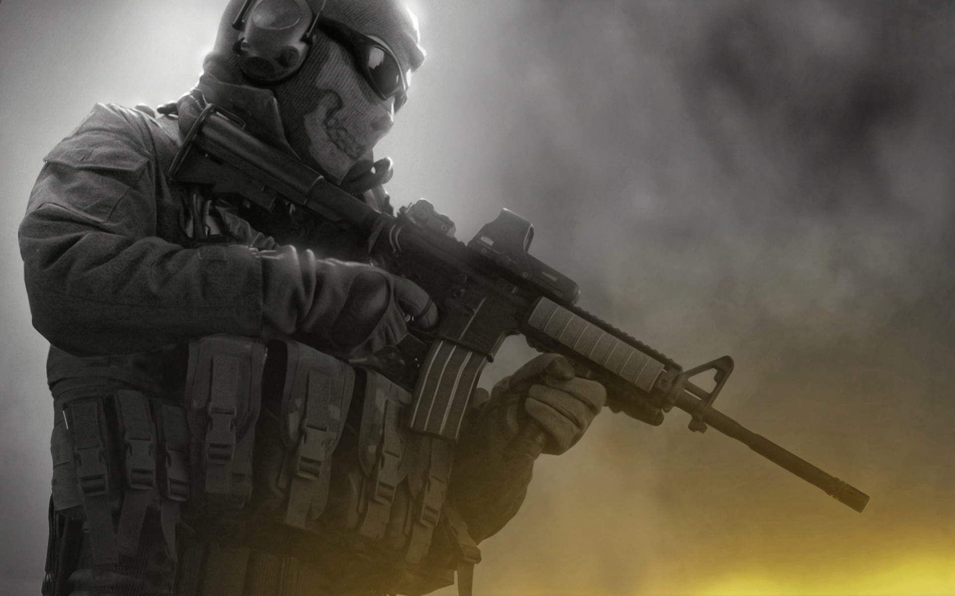 call of duty ghost wallpaper hd,soldier,military,personal protective equipment,shooter game,army