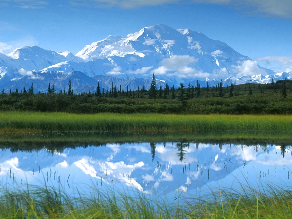 青い山の壁紙,自然の風景,自然,反射,山,山脈