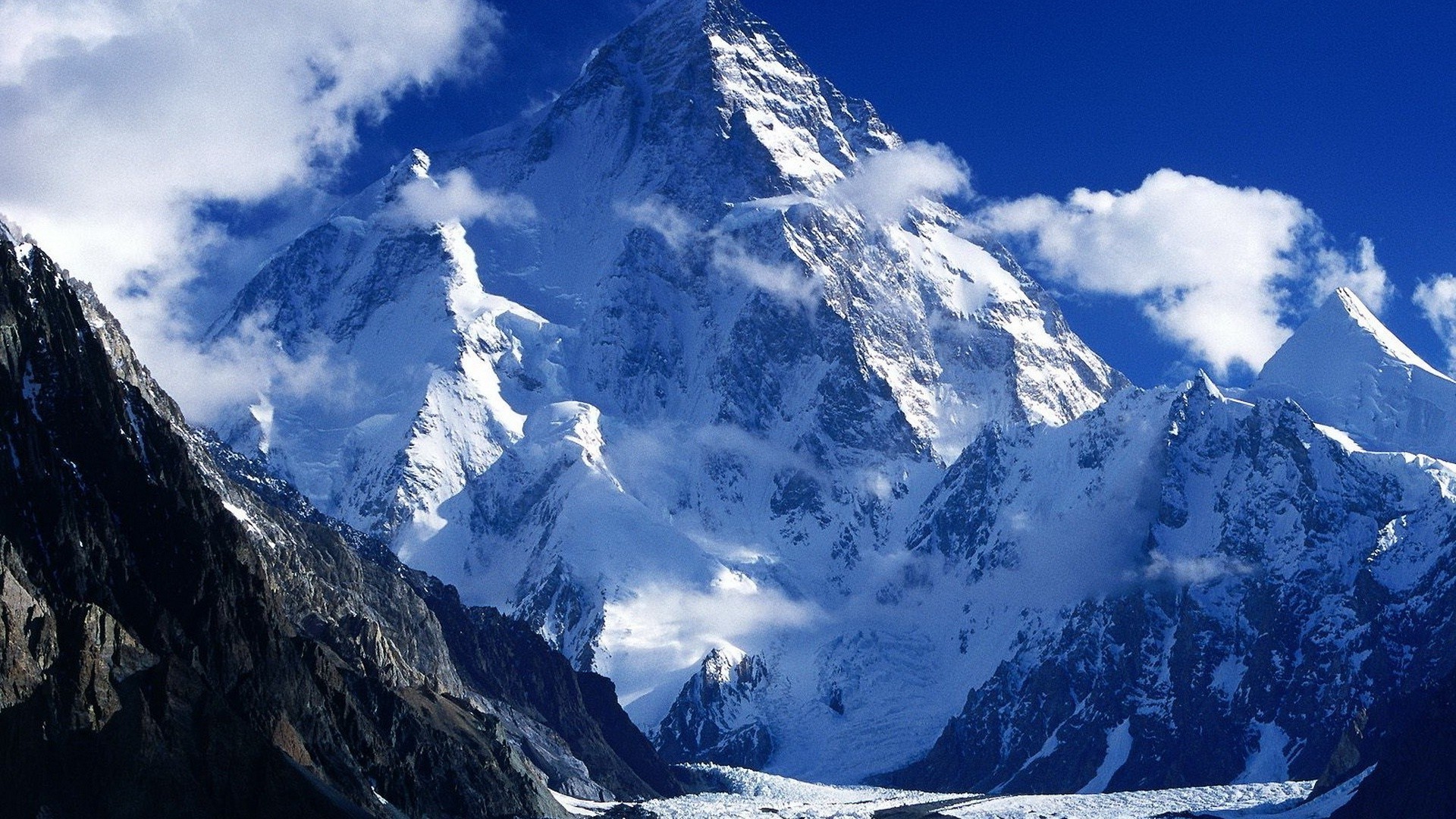 carta da parati montagna blu,montagna,catena montuosa,cielo,natura,alpi