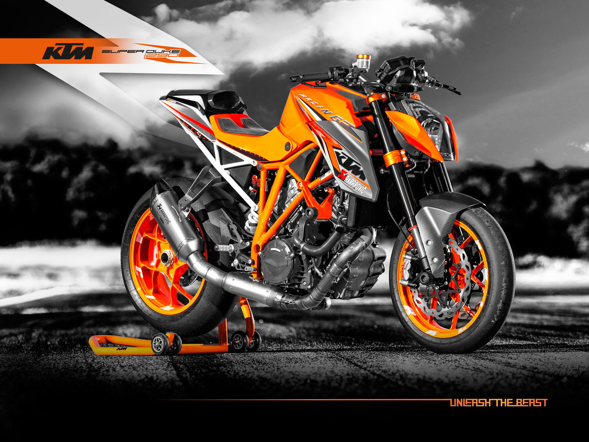 ktm super duke 1290 hd wallpapers,land vehicle,motorcycle,vehicle,orange,superbike racing