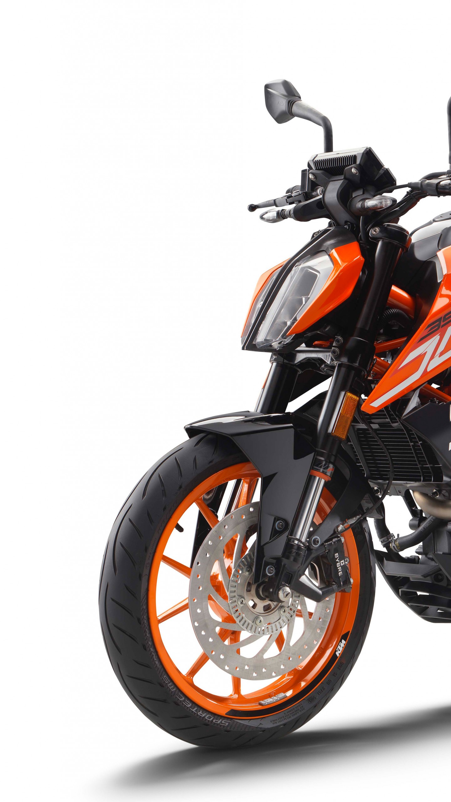 duke 390 wallpaper hd,land vehicle,vehicle,orange,motorcycle,spoke