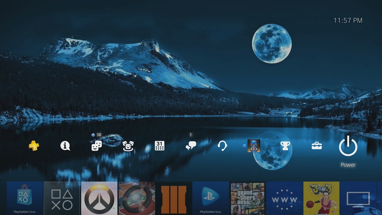 sfondo per ps4,luna,cielo,immagine dello schermo,mondo,atmosfera