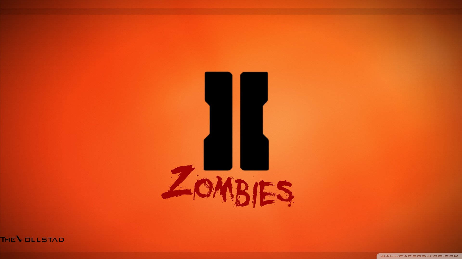 kabeljau zombies iphone wallpaper,schriftart,text,orange,grafik,grafikdesign