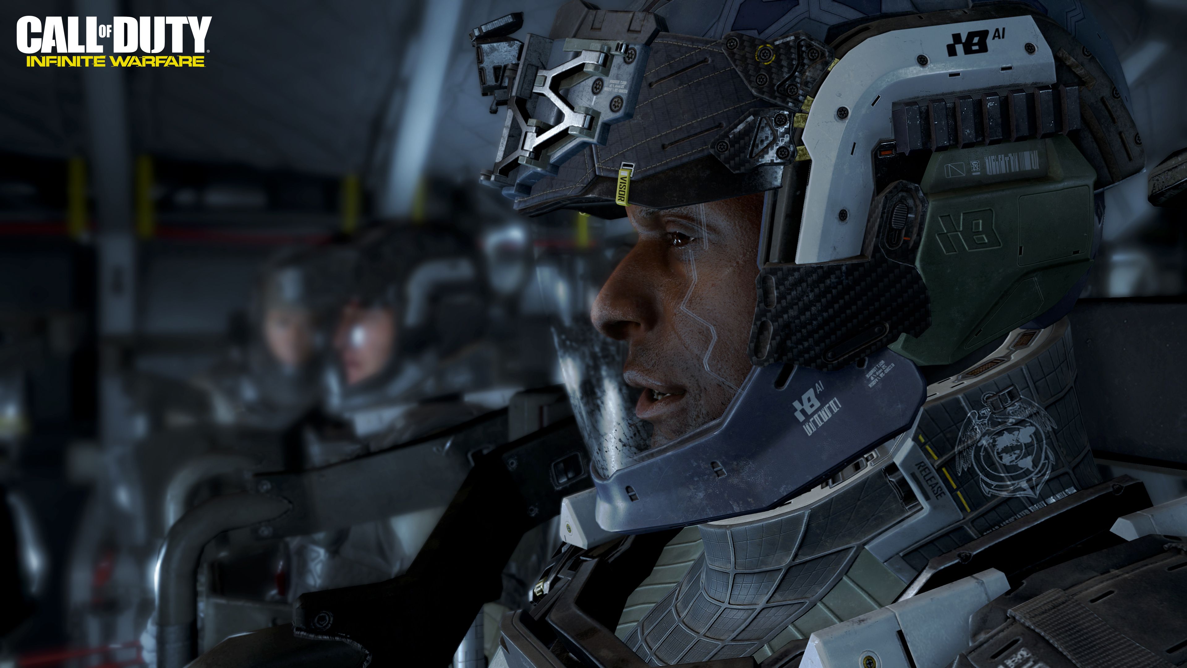 cod infinite warfare wallpaper,helmet,pc game,soldier,shooter game,screenshot