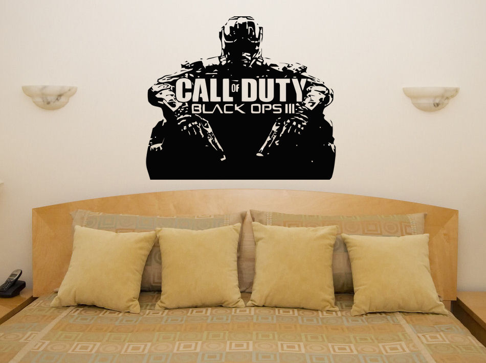 carta da parati call of duty per camera da letto,adesivo da parete,cuscino,parete,camera,mobilia