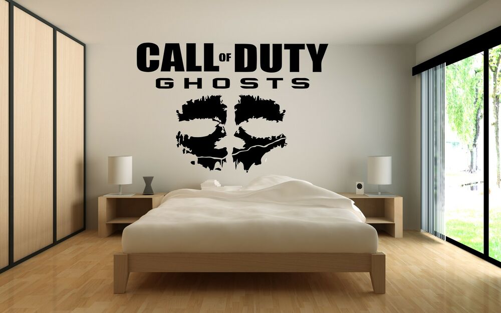call of duty wallpaper for bedroom,bedroom,room,wall sticker,interior design,wall