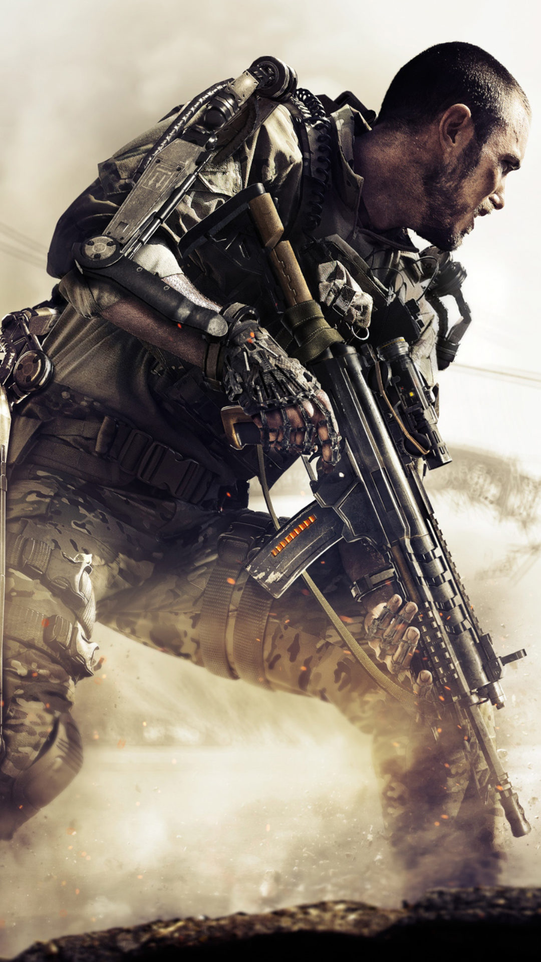 call of duty advanced warfare fondo de pantalla,soldado,película,infantería de marina,ametralladora,ejército