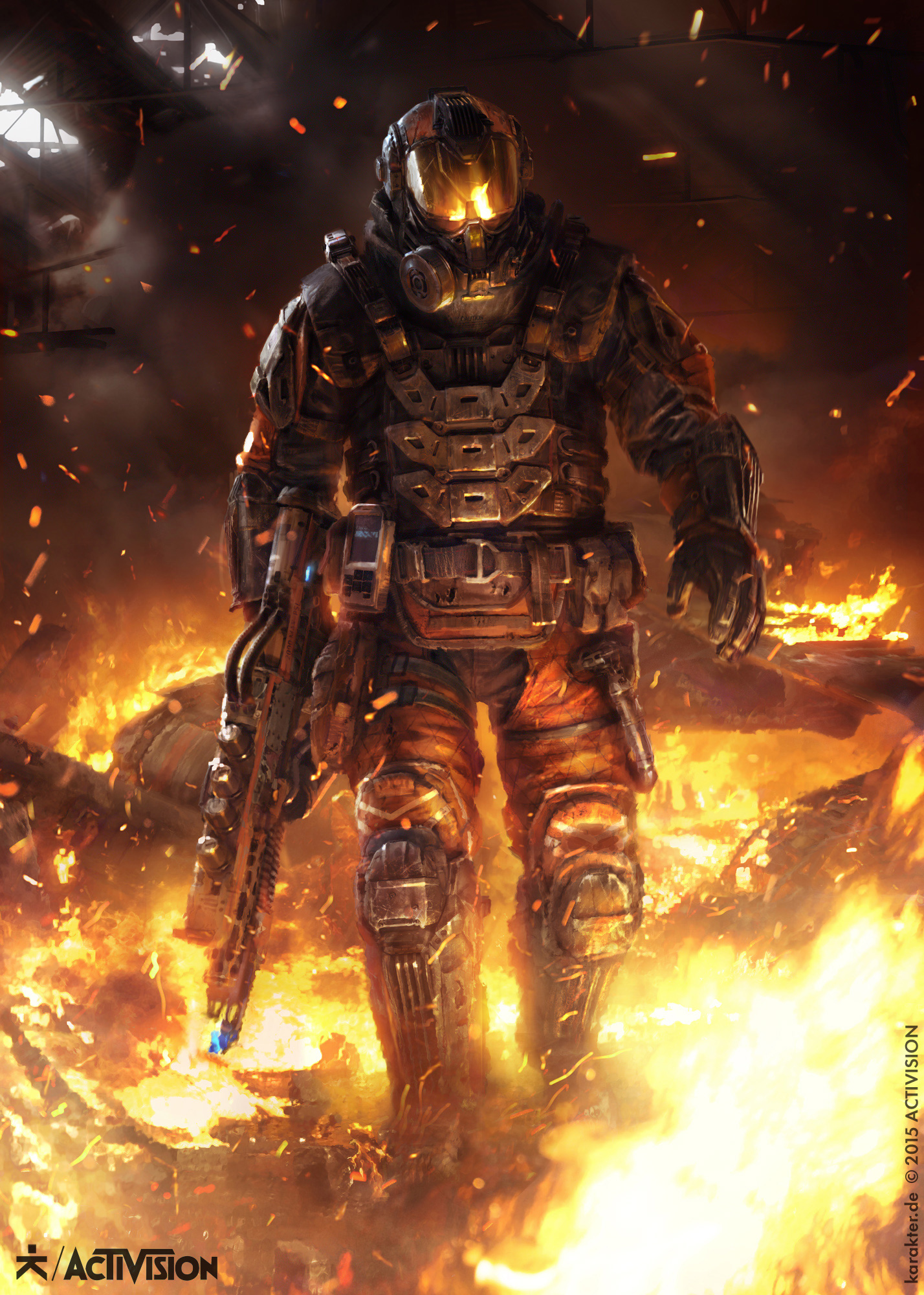 cod black ops 3 wallpaper,action adventure game,fictional character,demon,pc game,cg artwork