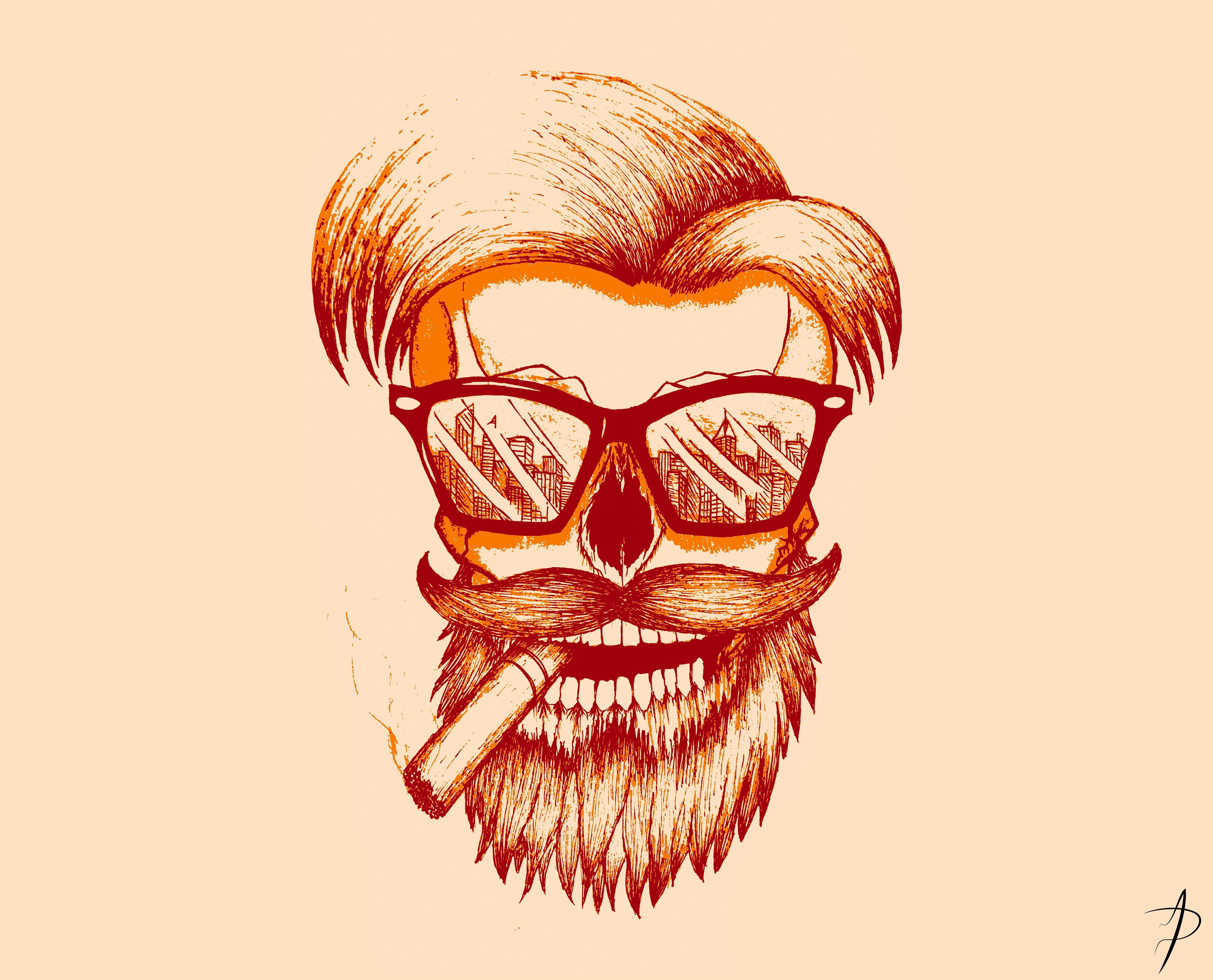 beard man wallpaper hd,face,facial hair,beard,illustration,nose