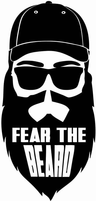 fear the beard wallpaper,eyewear,facial hair,poster,beard,t shirt