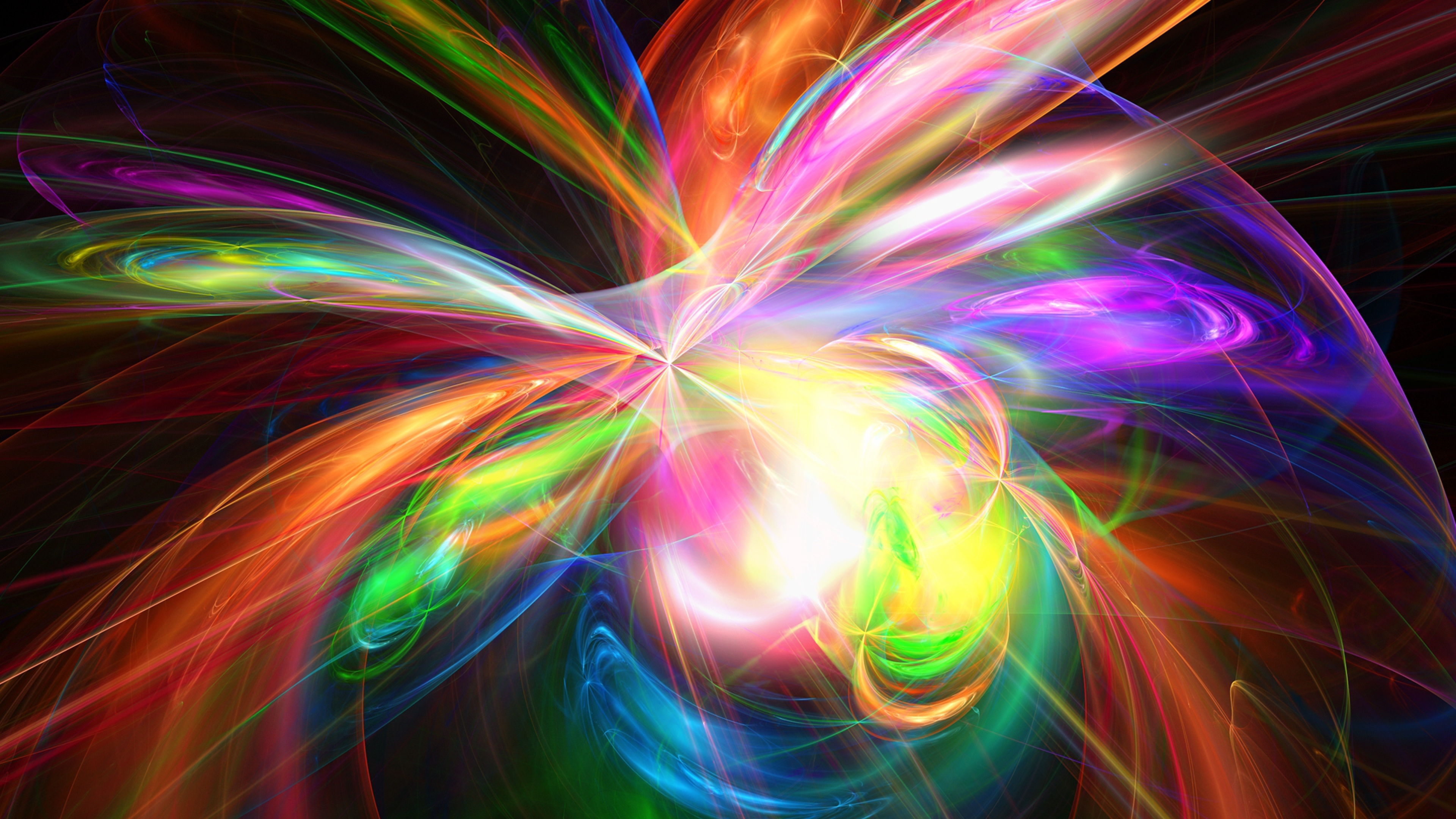 colorido fondo de pantalla 4k,arte fractal,ligero,verde,colorido,agua