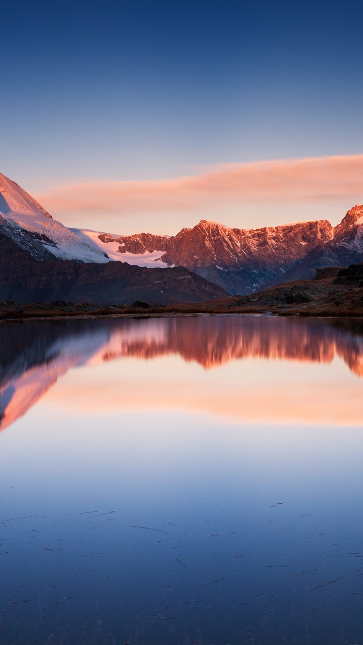 wallpaper em 4k,sky,natural landscape,nature,reflection,mountain