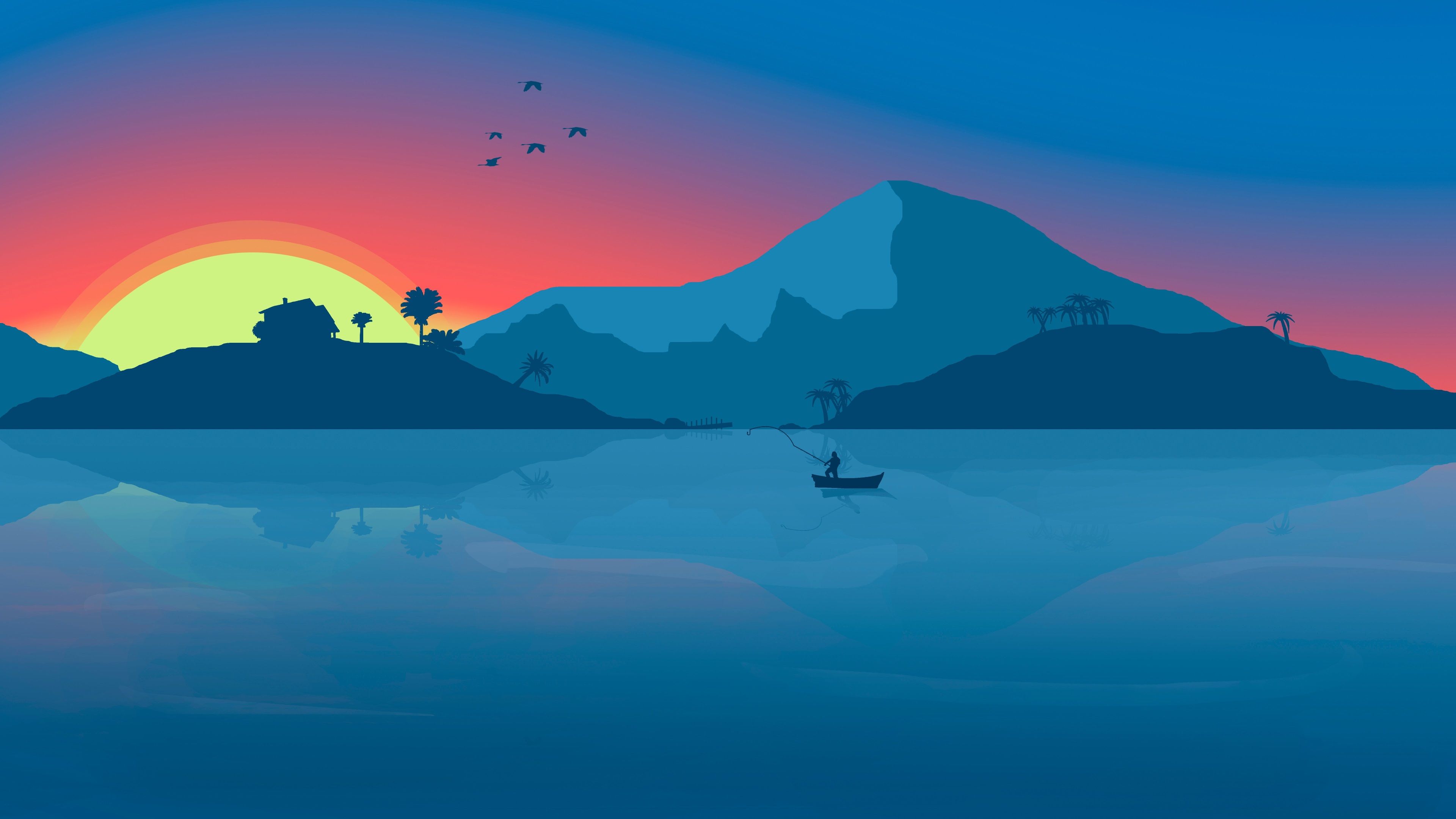 fondo de pantalla em 4k,cielo,azul,naturaleza,agua,mar