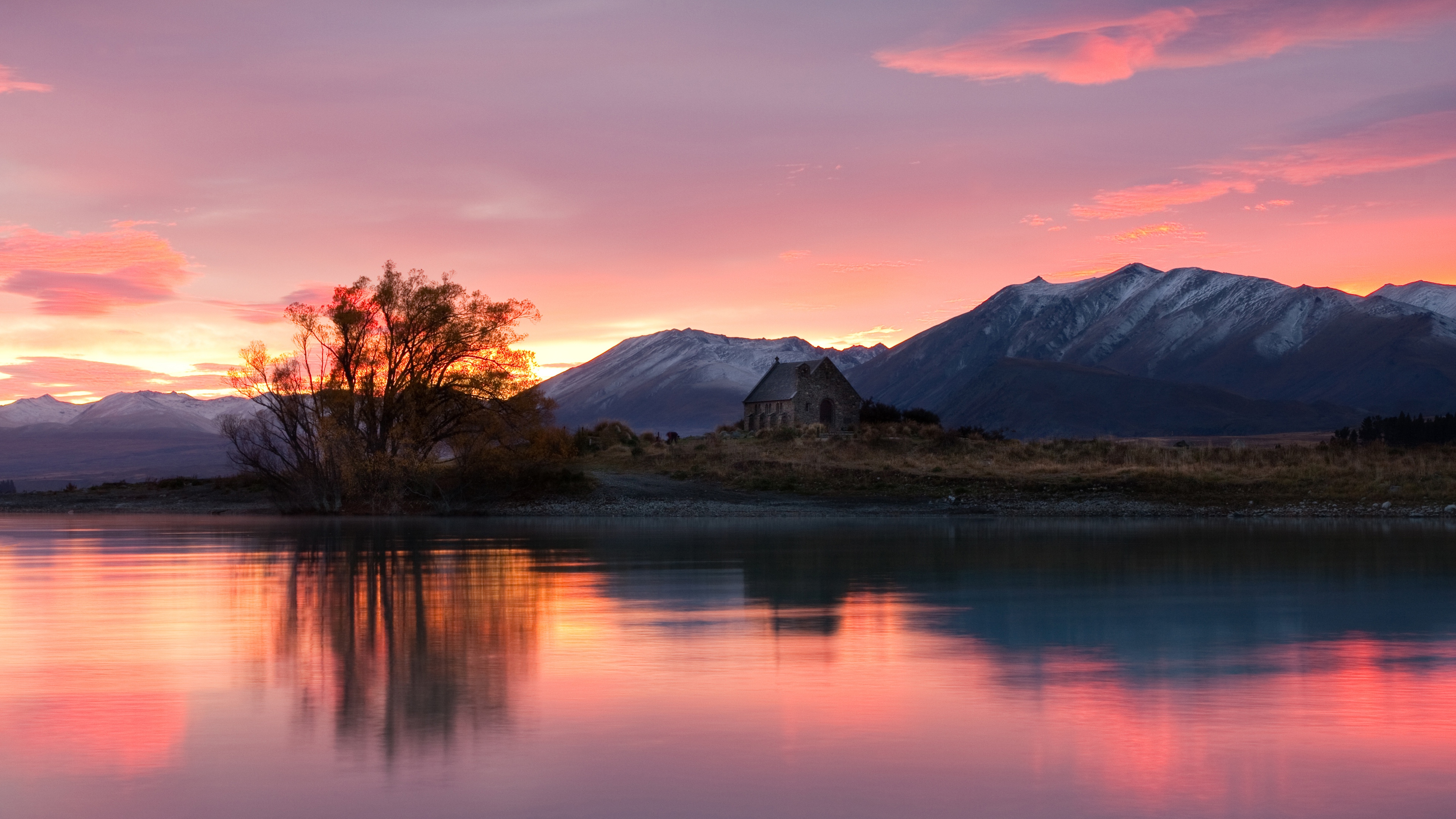 uhd wallpaper download,sky,nature,natural landscape,reflection,mountain