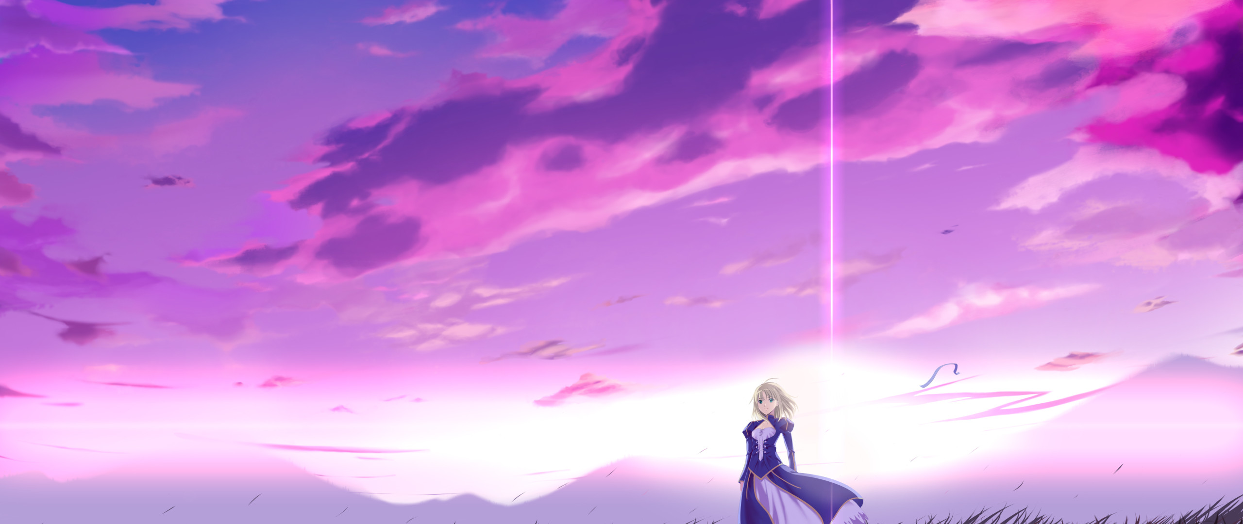 4k immagini sfondi,cielo,cg artwork,anime,nube,viola