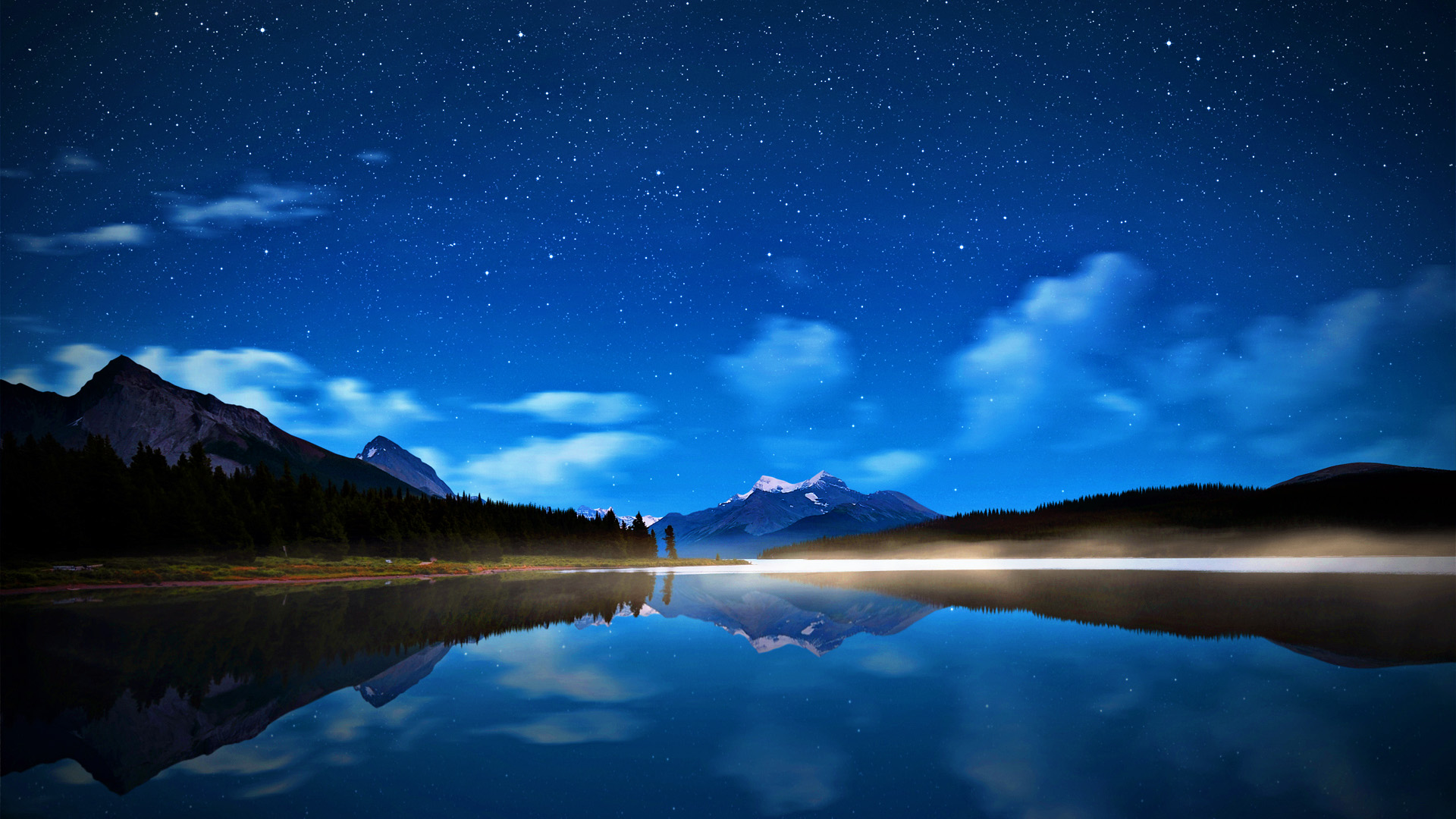 fondo de pantalla panorámico 4k,cielo,reflexión,naturaleza,azul,paisaje natural