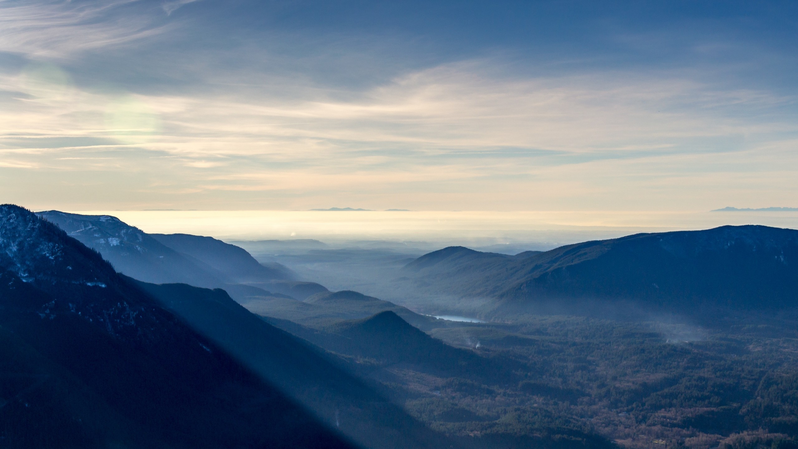 4k hdデスクトップの壁紙,空,山,青い,山脈,自然