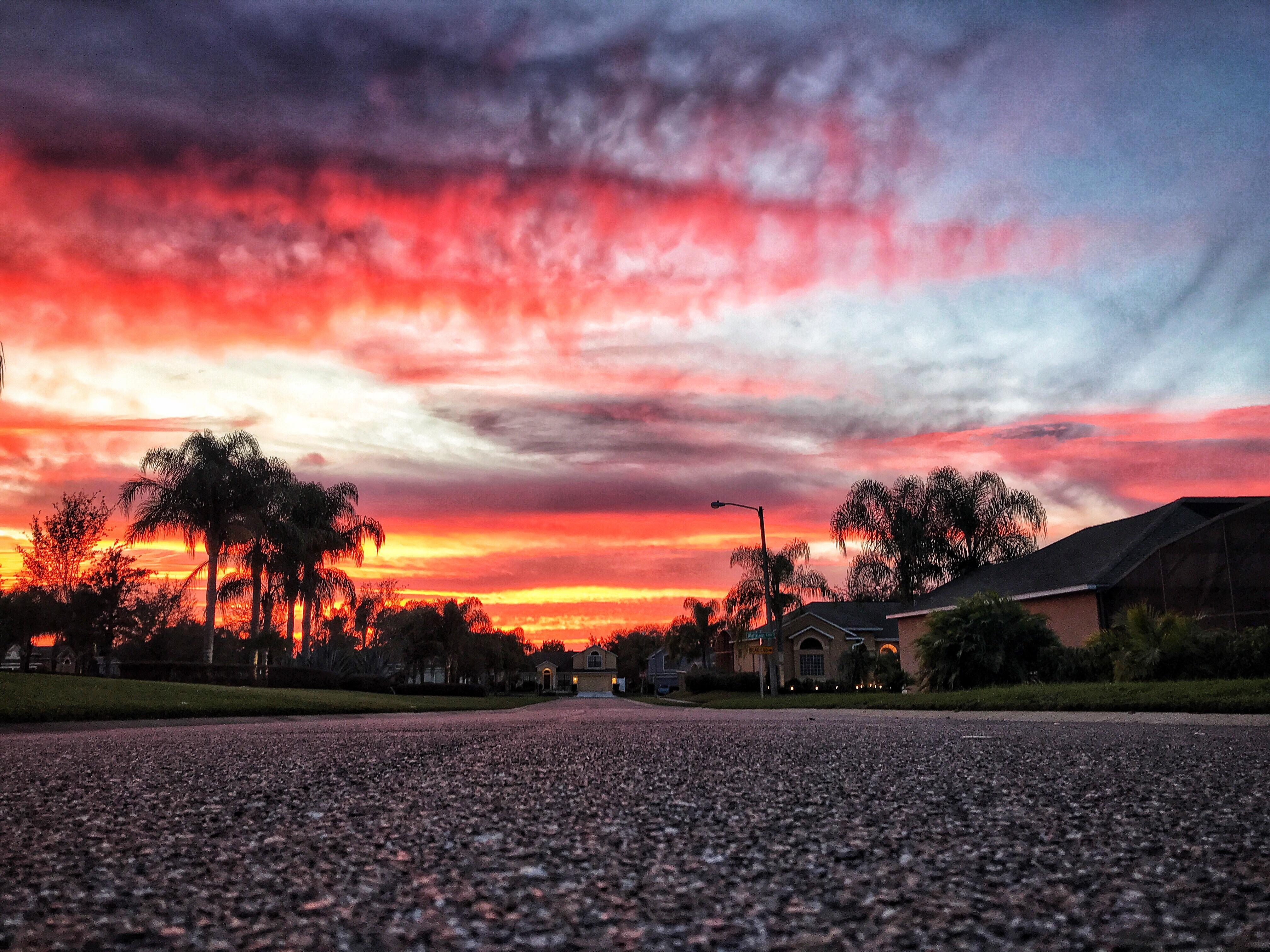 4k immagine di sfondo,cielo,ultimi bagliori,natura,tramonto,cielo rosso al mattino
