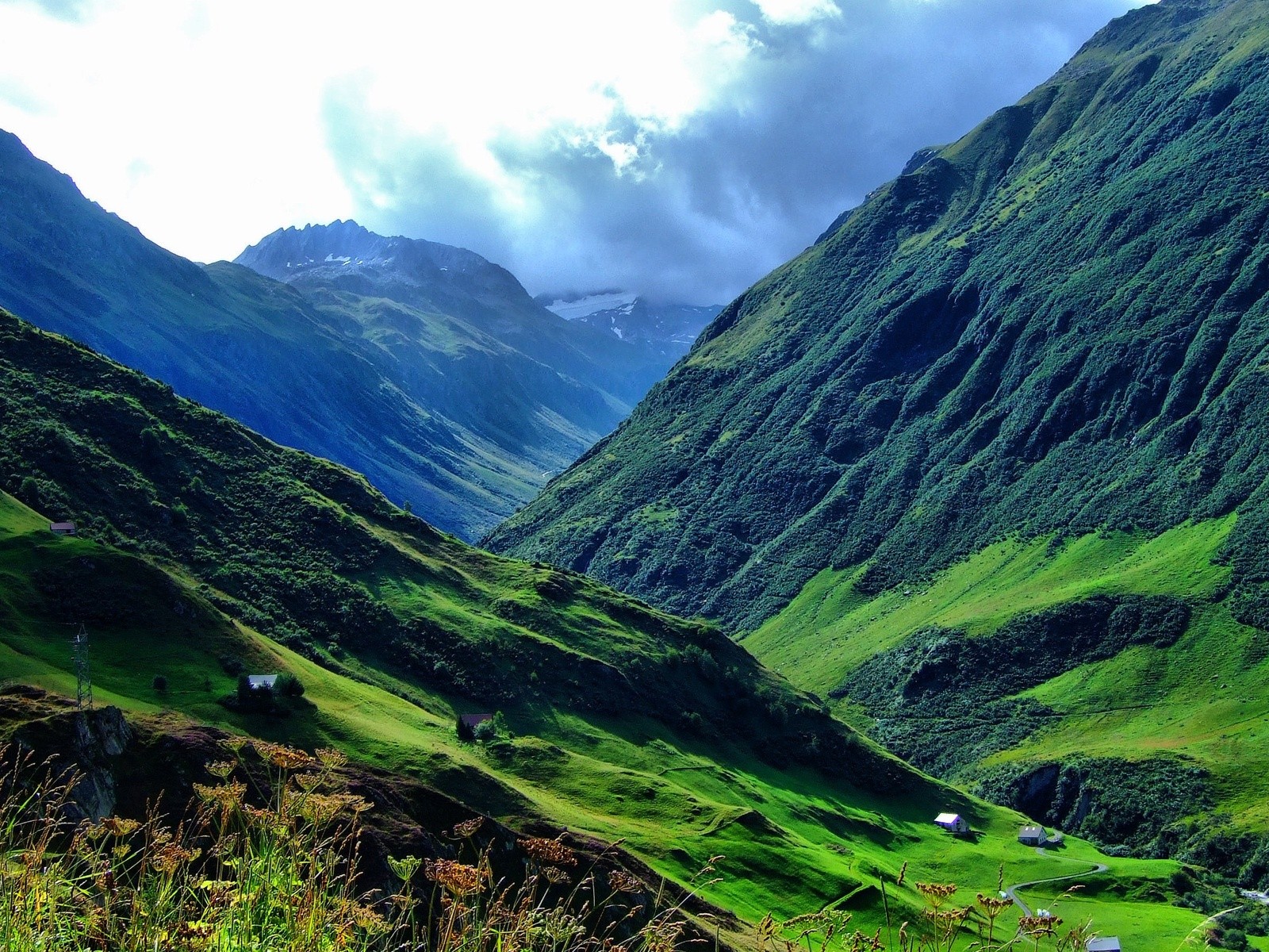 uhd wallpaper natura,montagna,paesaggio naturale,natura,valle,stazione di collina