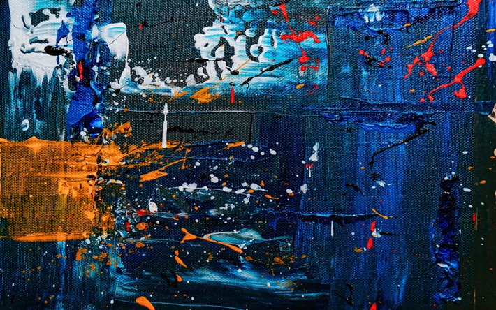 4k art wallpaper,blue,modern art,painting,art,electric blue