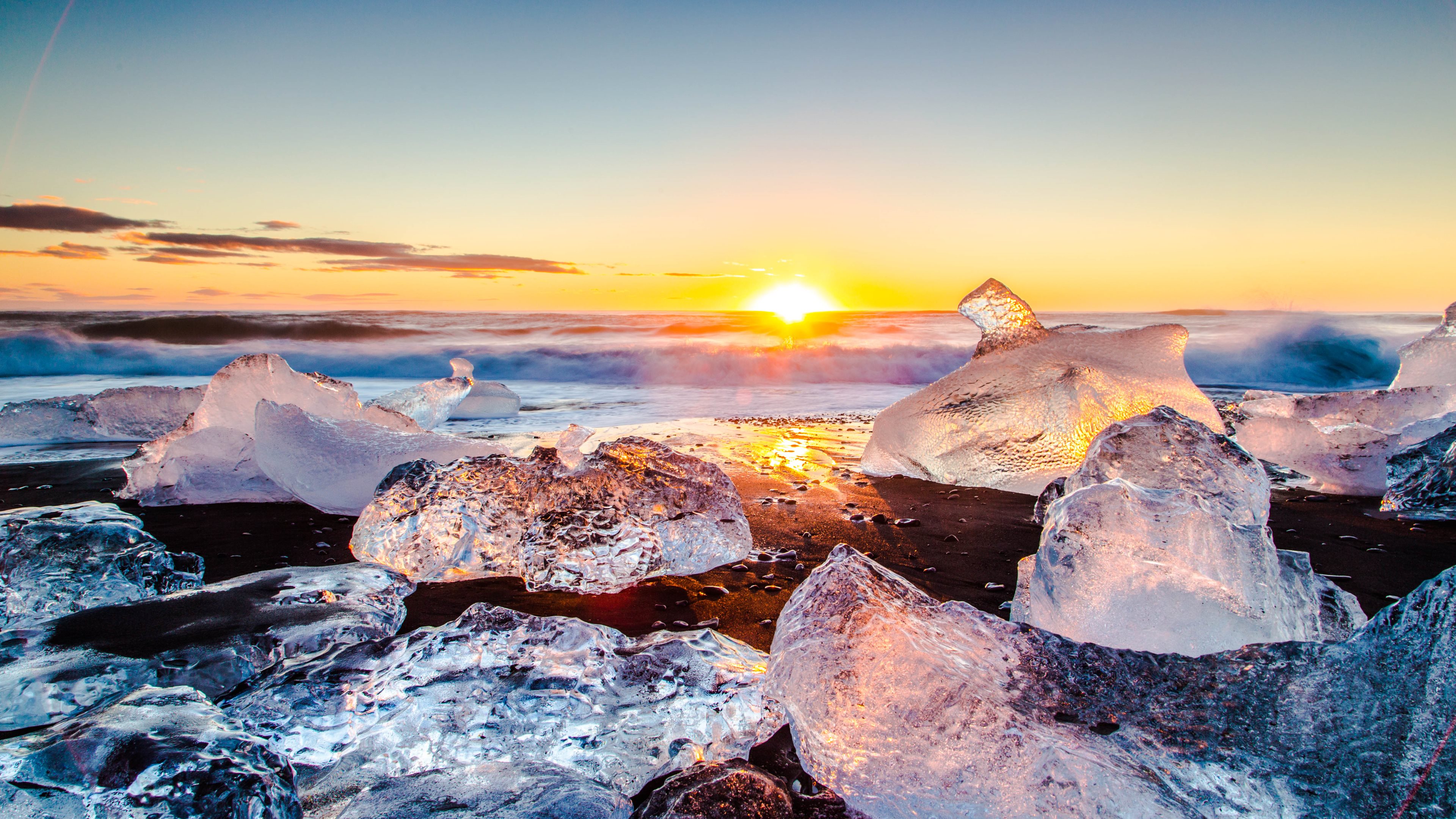 4k quality wallpapers,natural landscape,nature,sky,rock,ice