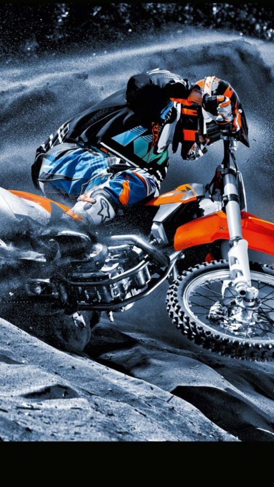 ktm wallpaper for mobile,motorcycle racer,vehicle,motorcycle,motorcycling,motorcycle racing