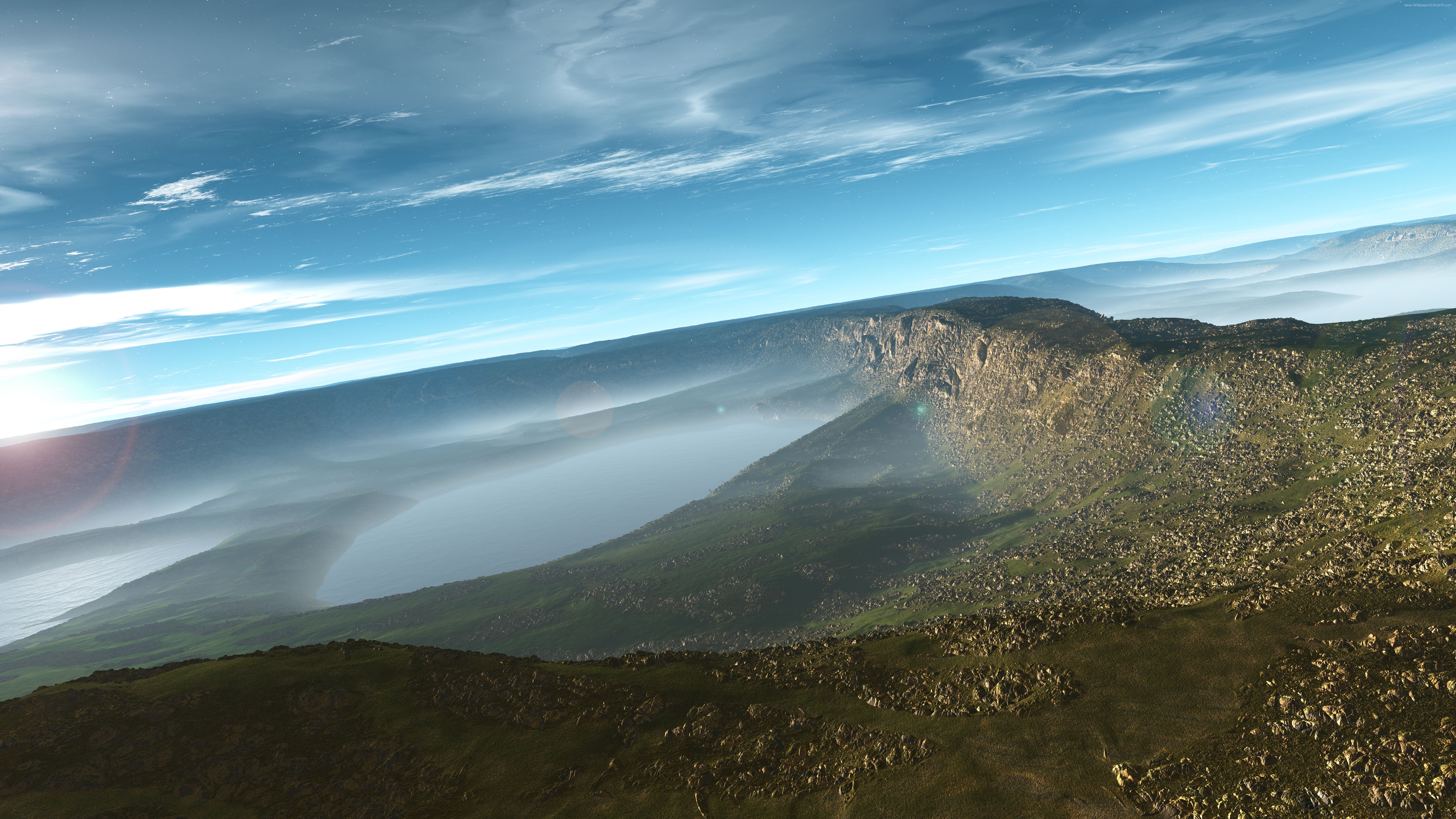 migliori sfondi 8k,cielo,natura,atmosfera,montagna,nube