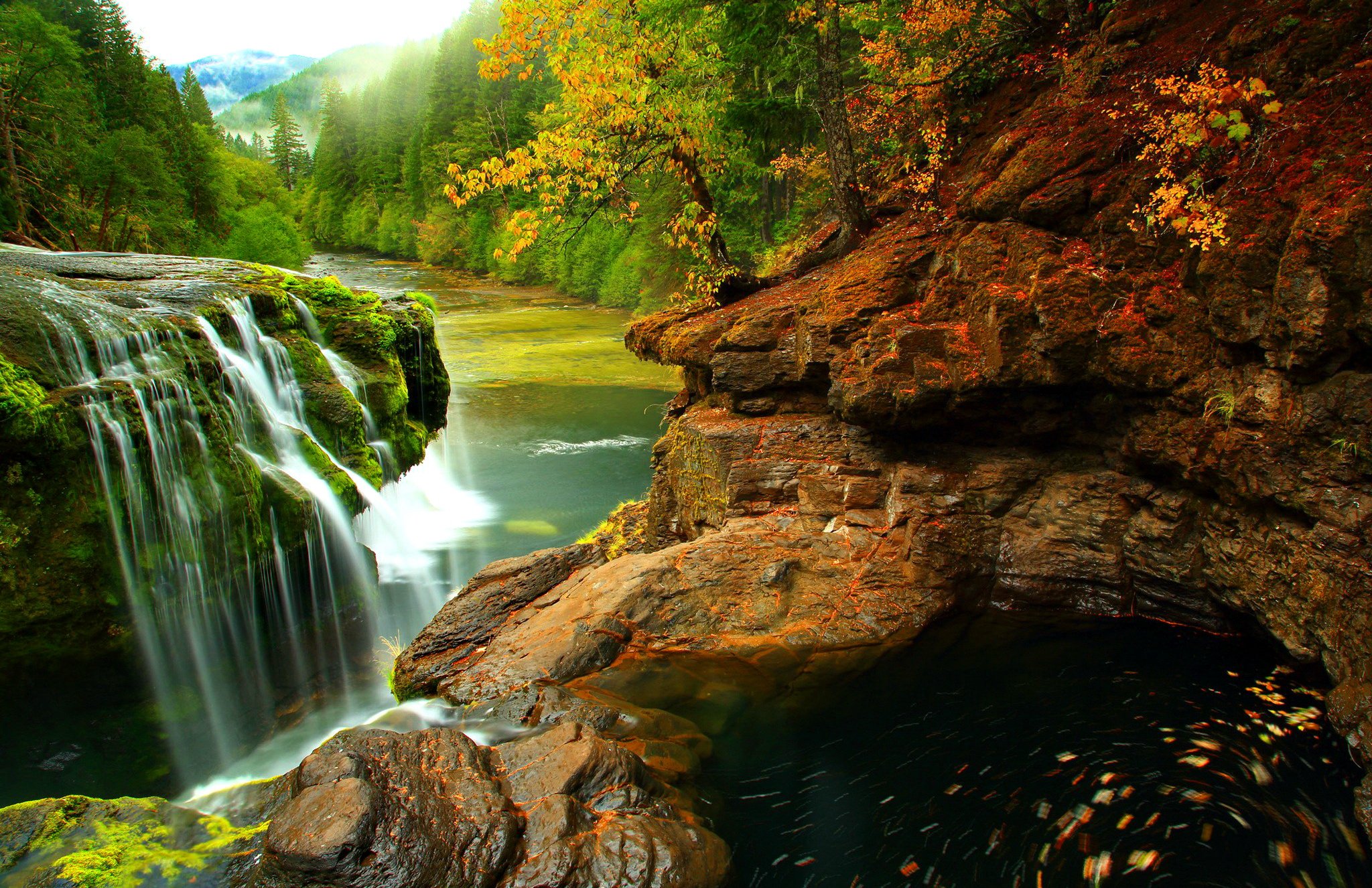 8k wallpaper nature,body of water,natural landscape,waterfall,water resources,nature