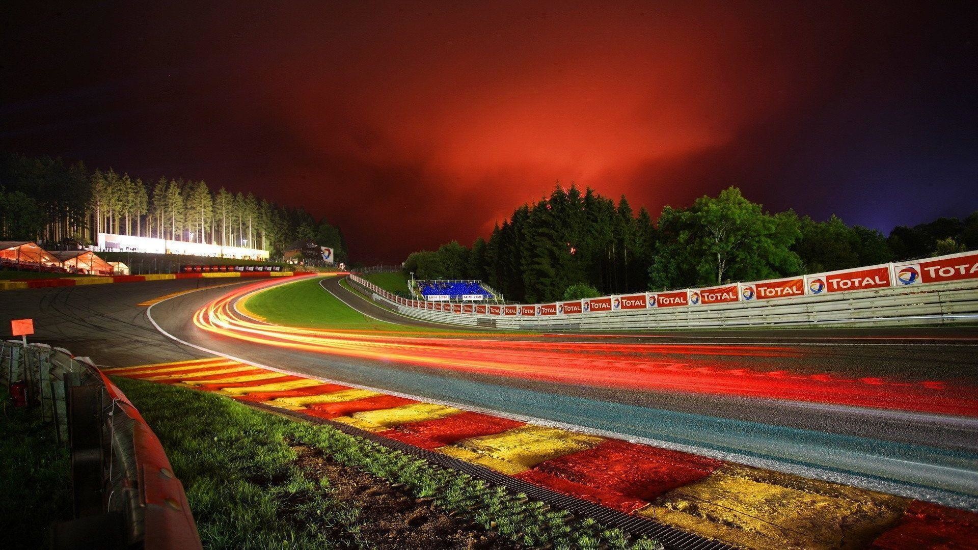 race track wallpaper,race track,light,sport venue,asphalt,red