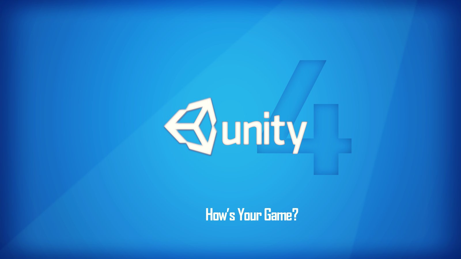 unity wallpaper,blue,text,operating system,aqua,font