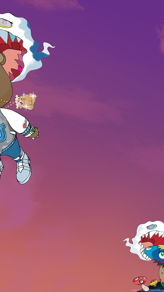kanye west graduation wallpaper,cartoon,pink,sky,fictional character,illustration