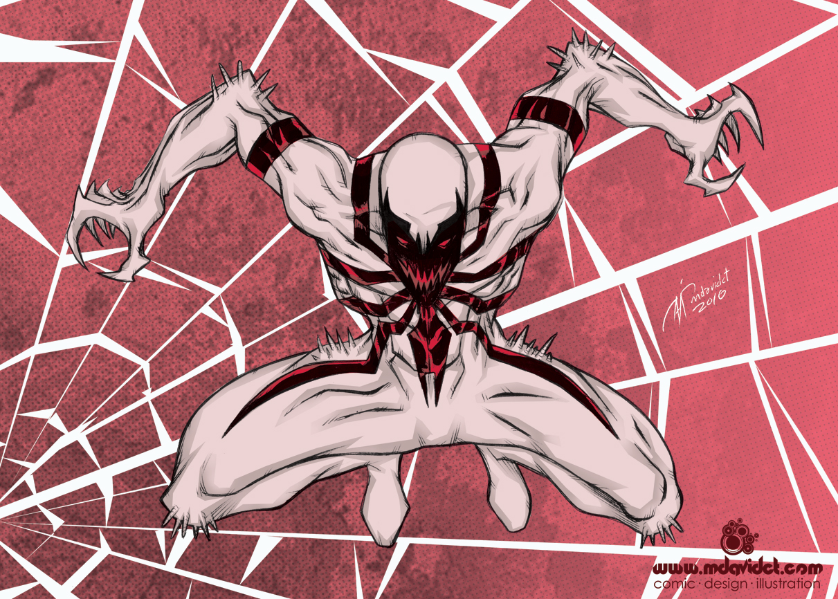 anti venom wallpaper,fictional character,spider man,superhero,illustration,symmetry
