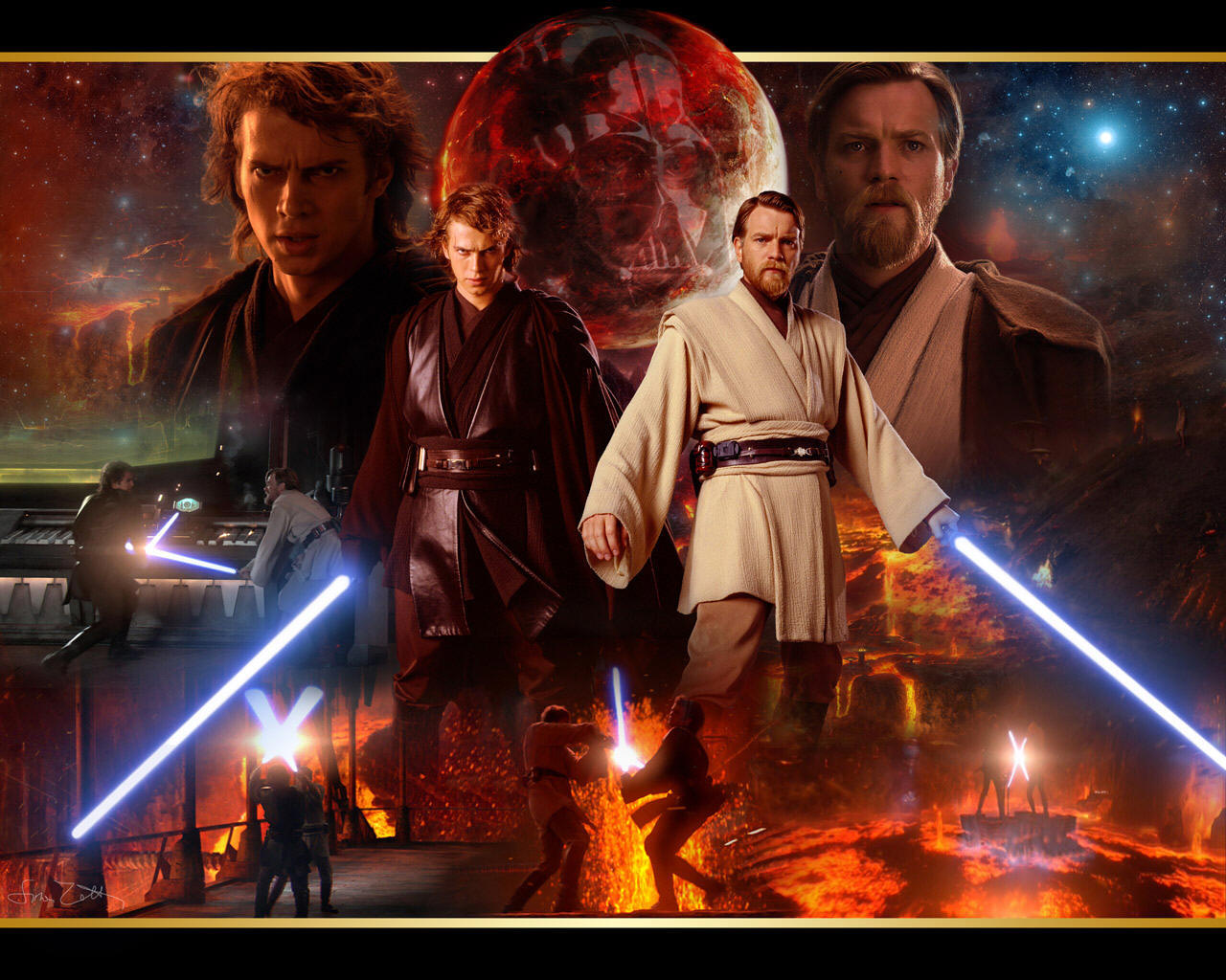 obi wan fondo de pantalla,película,póster,personaje de ficción,obi wan kenobi,luke skywalker